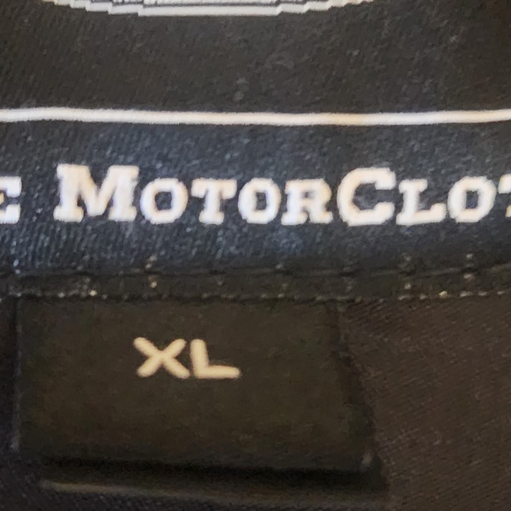 Black MotorClothes XL Shirt